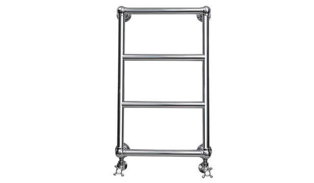 Imperial Traditional Towel Rail Imperial Lund Traditional Wall Mounted Heated Towel Rail in Chrome