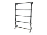 Imperial Traditional Towel Rail Imperial Lund Traditional Wall Mounted Heated Towel Rail in Polished Nickel 920 x 600