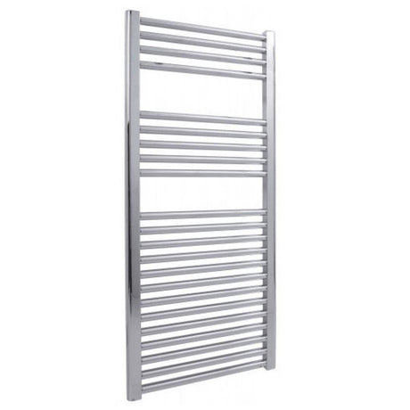 Vogue Ladder Rails Vogue Focus Straight Towel Rail - 1200 x 500mm - Central Heating - Chrome