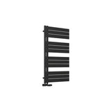 Eastbrook Designer Towel Radiator Eastbrook Helmsley Straight Vertical Designer Towel Rail in Matt Black