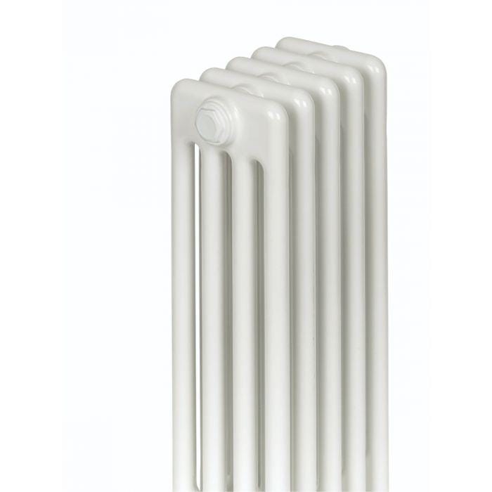 MHS Radiators Column Radiator MHS Multisec Traditional 4 Column Radiator in Traffic White