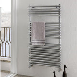 Eastbrook Ladder Rail Eastbrook Biava Double Tube On Tube Heated Towel Rail - 1200mm x 500mm - Chrome