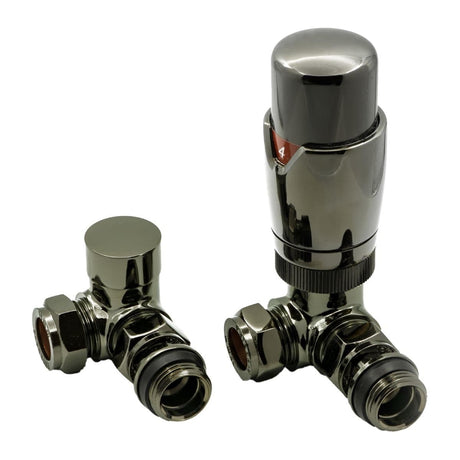 Totally Rads Radiator Valve Reina Modal Thermostatic Corner Radiator Valves Oiled Bronze