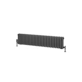 Eastbrook Column Radiator Eastbrook Rivassa Traditional 3 Column Radiator in Matt Anthracite