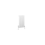 Eastbrook Panel Radiator Eastbrook Charlton Vertical Designer Radiator in Matt White