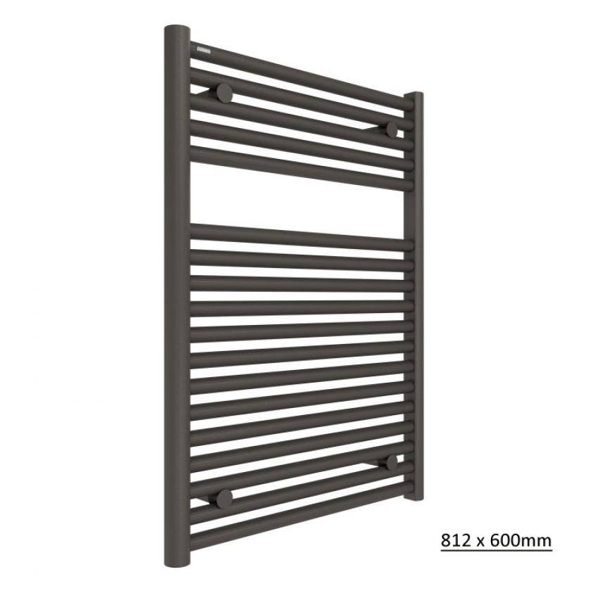 Tissino Ladder Rails Tissino Hugo2 Designer Towel Radiator in Arabica 812 x 600 / Central Heating