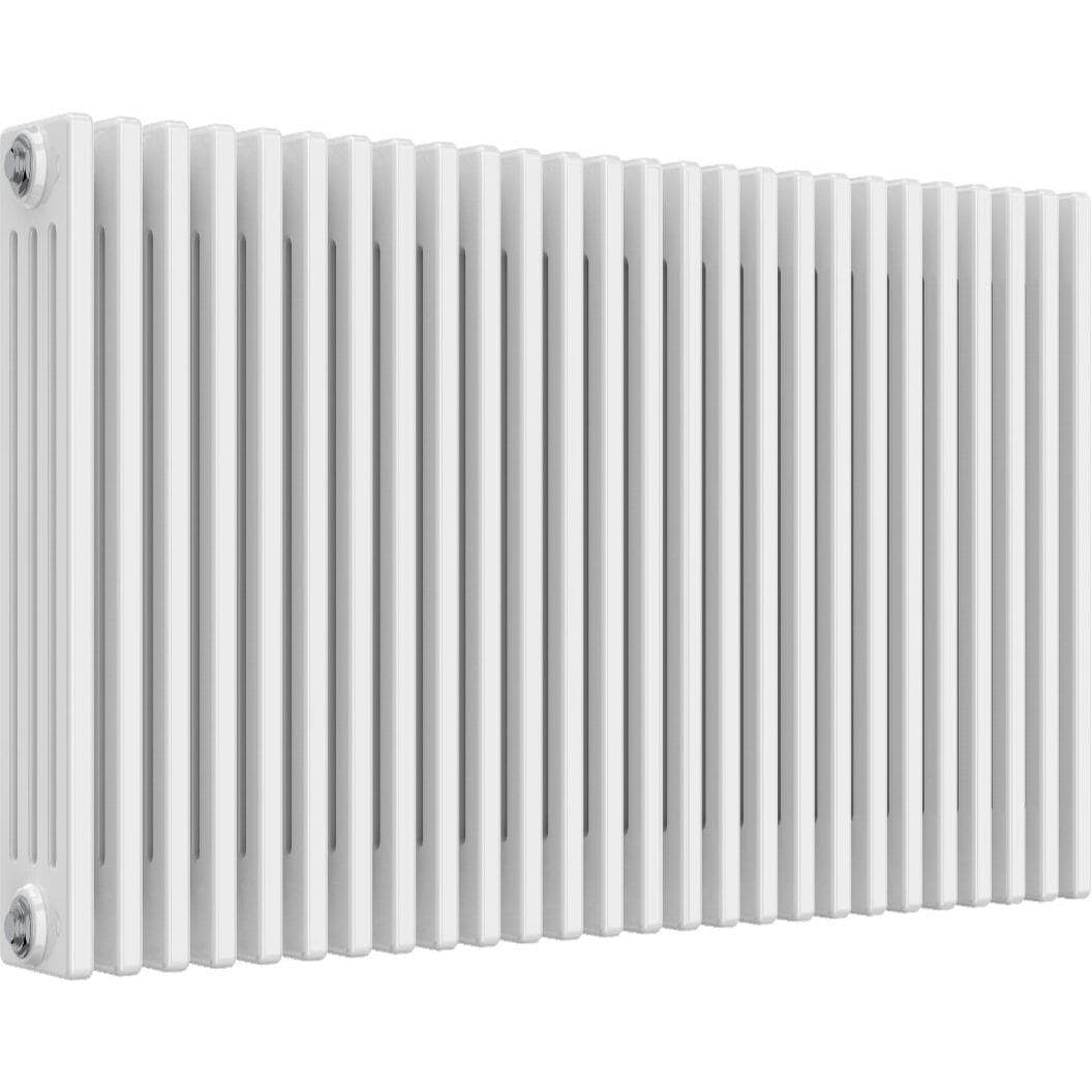 Aquarius Bathrooms Column Radiator Aquarius Foundry Horizontal 4 Column Radiator in White 750mm x 1190mm