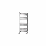 Totally Rads Ladder Rails Eastbrook Wendover Curved Vertical Heated Towel Rail in White