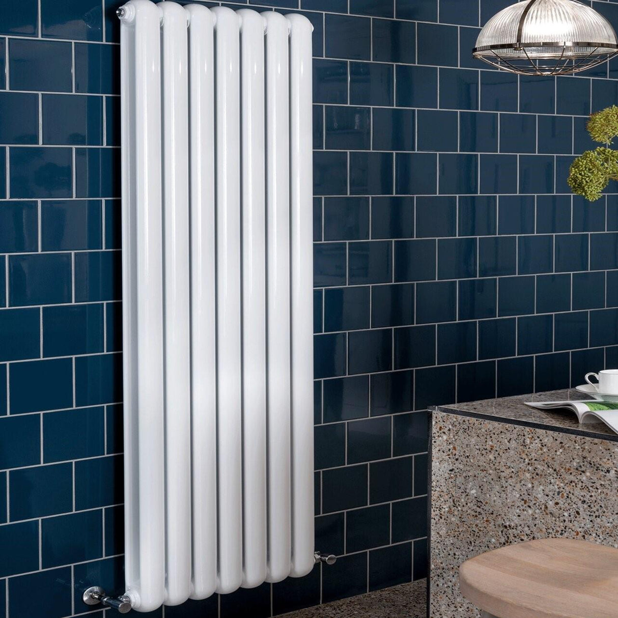 Vogue Mode II Horizontal Traditional 2 Column Radiator in Anthracite