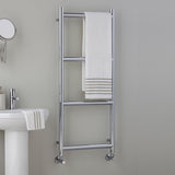 Vogue Grace Straight Designer Towel Rail in Chrome