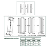 Reina Panel Radiator Reina Maia Wi-Fi Enabled Electric Vertical Panel Radiator - 1600 x 544mm - White