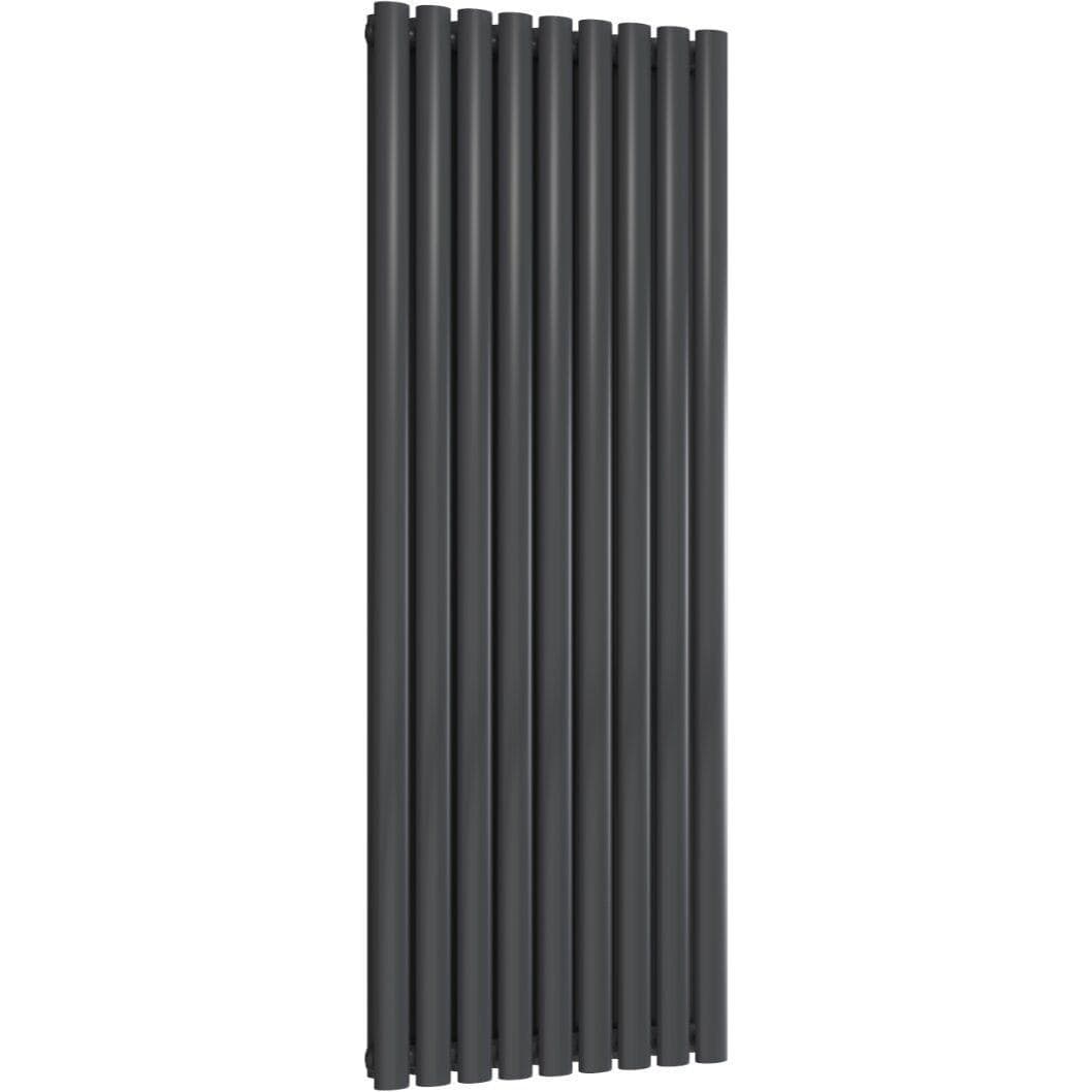 Aquarius Bathrooms Column Radiator Aquarius Athens Double Vertical Column Radiator 1600 x540mm / Anthracite