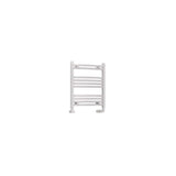 Eastbrook Wendover Curved Vertical Heated Towel Rail in White