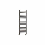 Eastbrook Ladder Rail Eastbrook Wendover Straight Heated Towel Rail in Brushed Gunmetal