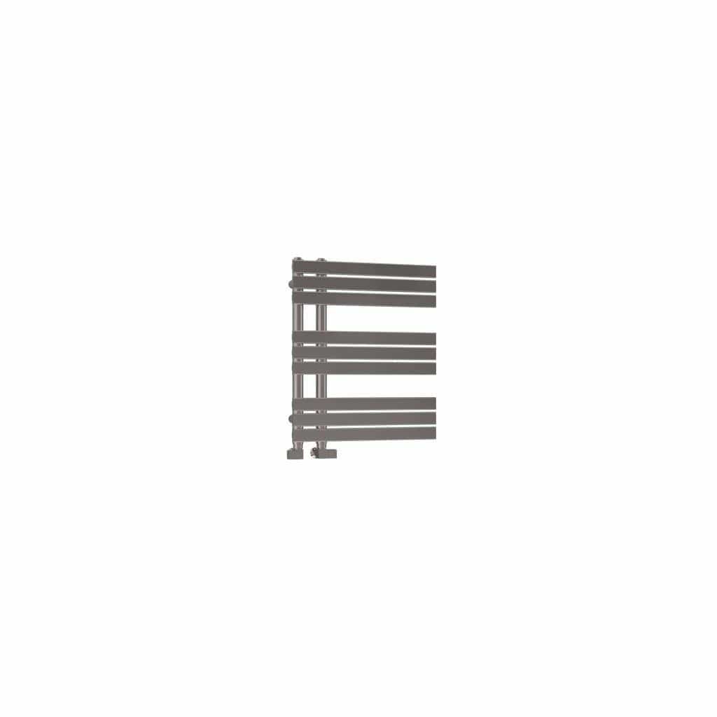 Eastbrook Designer Towel Radiator Eastbrook Leonardo Straight Vertical Heated Towel Rail in Chrome 600 x 500mm / Central Heating