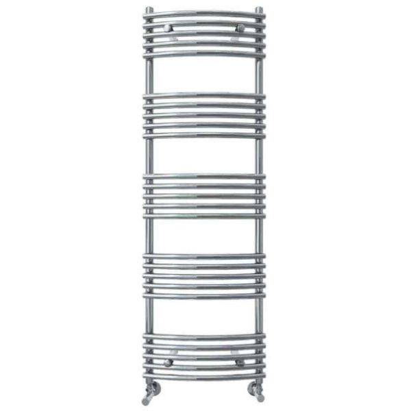 Vogue Melody Curved Designer Towel Radiator in Chrome