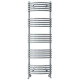 Vogue Melody Curved Designer Towel Radiator in Chrome