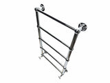 Imperial Traditional Towel Rail Imperial Lund Traditional Wall Mounted Heated Towel Rail in Polished Nickel