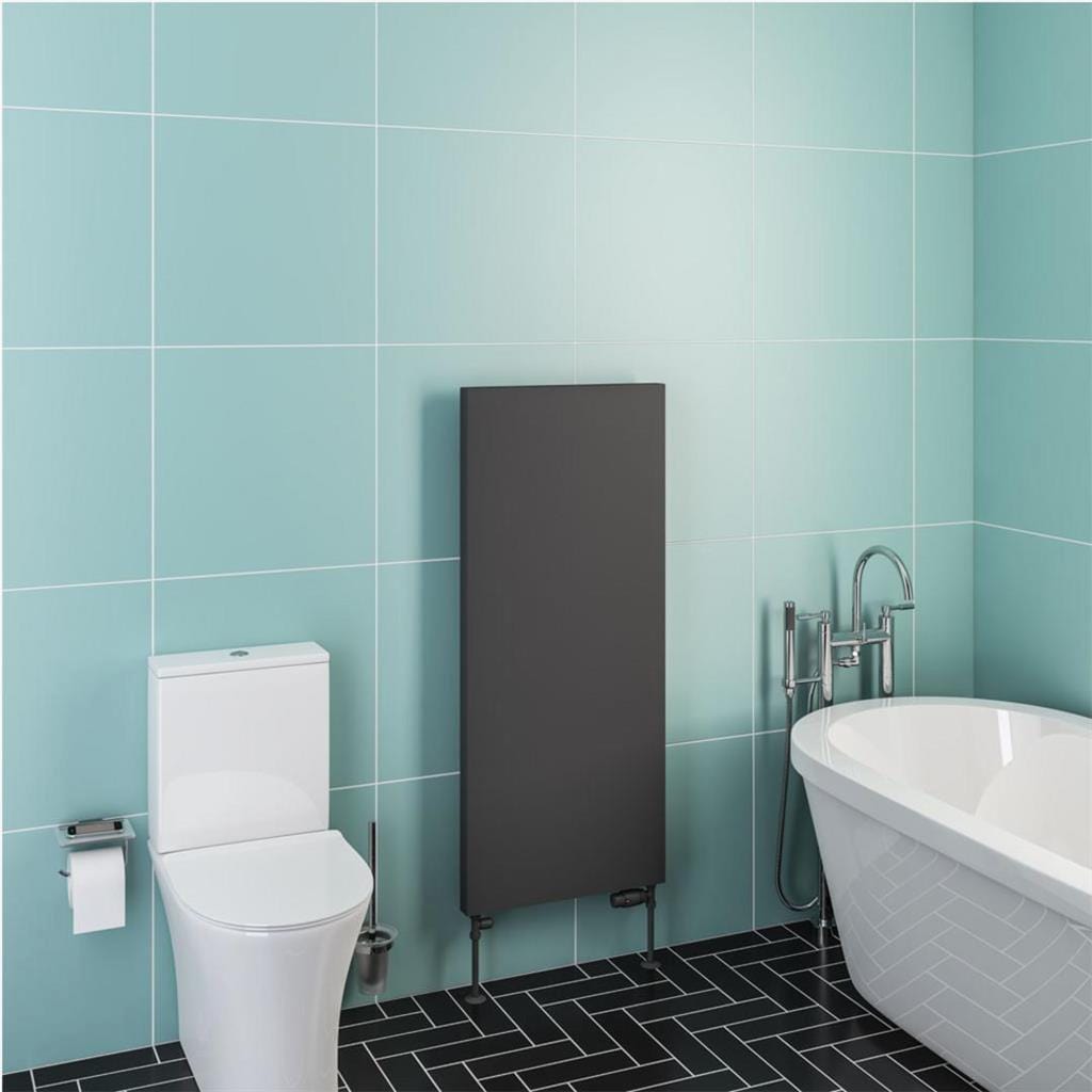 Eastbrook Wingrave Flat Panel Radiator In Matt Anthracite