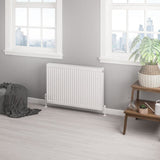 Aquarius Type 22 Compact Panel Radiator in Gloss White
