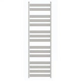 Redroom Designer Towel Radiators Redroom Azor Straight Vertical Designer Towel Rail in White