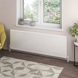 Aquarius Type 21 Compact Panel Radiator In Gloss White