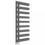 KRAD Designer Towel Radiators K-RAD Texas Straight Vertical Designer Towel Rail in Anthracite