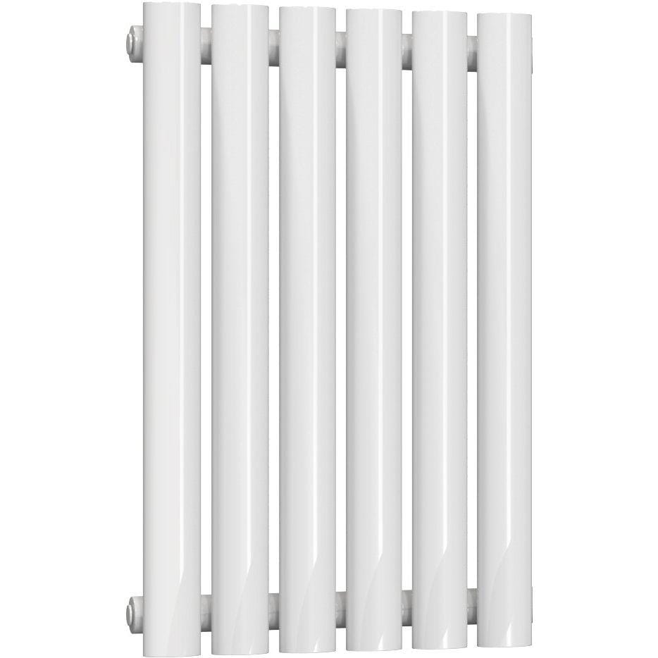 Aquarius Bathrooms Column Radiator Aquarius Athens Single Horizontal Column Radiator in White 600 x360mm