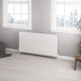Aquarius Bathrooms Type 22 Aquarius Type 22 Compact Panel Radiator in Gloss White 600 x 1200mm