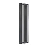 Reina Panel Radiator Reina Neva Vertical Single Panel Central Heating Radiator 1800 x 472mm / Anthracite