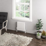 Aquarius Bathrooms Type 11 Aquarius Type 11 Compact Panel Radiator In Gloss White 400 x 400mm