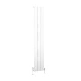 Eastbrook Panel Radiator Eastbrook Charlton Vertical Designer Radiator in Matt White