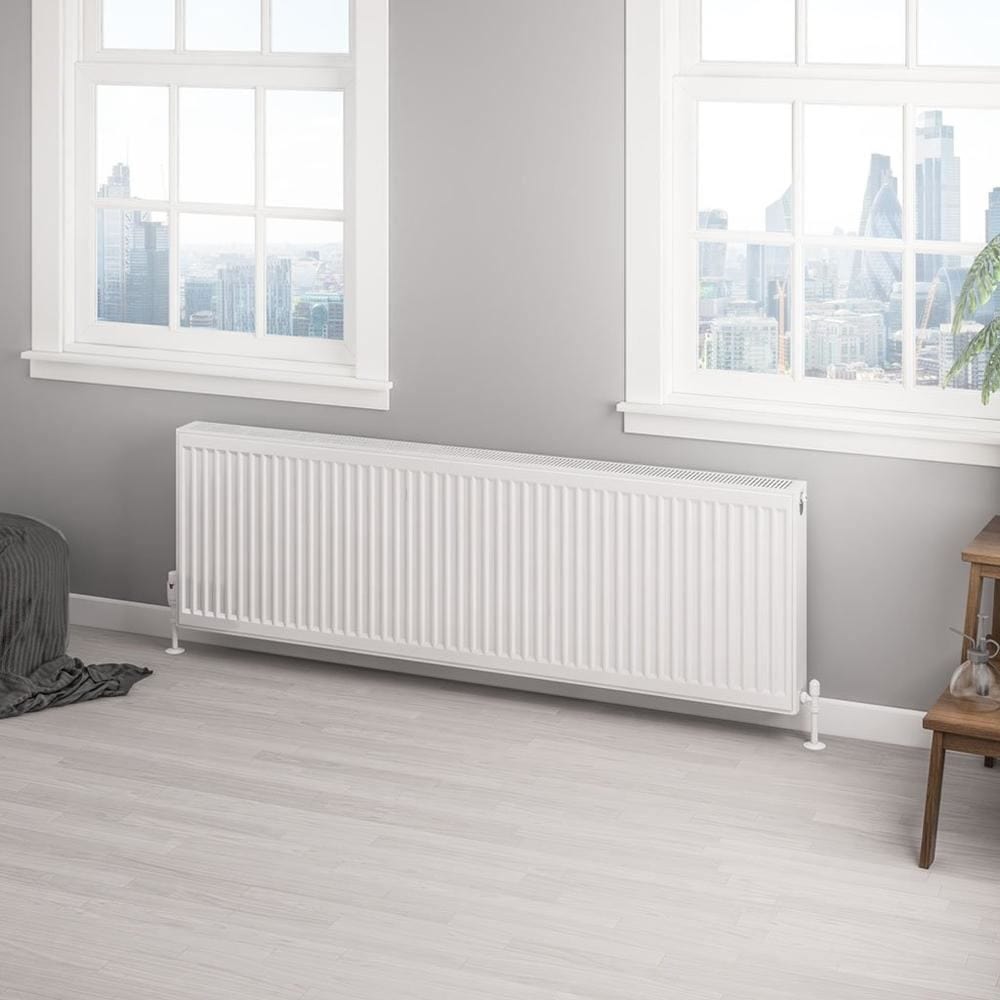 Aquarius Type 22 Compact Panel Radiator in Gloss White