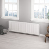 Aquarius Type 22 Compact Panel Radiator in Gloss White