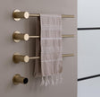 JTP Designer Towel Rail JTP Onyx Electric Designer Towel Radiator Brushed Brass