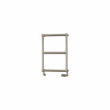 Eastbrook Traditional Towel Rail Eastbrook Stour Vertical Traditional Heated Towel Rail in Brushed Brass 690 x 500 / Electric Only