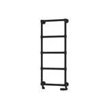 Eastbrook Traditional Towel Rail Eastbrook Stour Vertical Traditional Heated Towel Rail in Matt Black 1195 x 500 / Central Heating