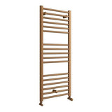 Aquarius Bathrooms Ladder Rail Aquarius Zanelli Towel Radiator in Brushed Bronze