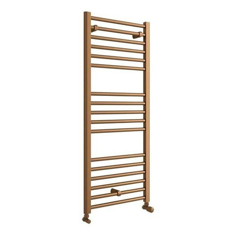 Aquarius Bathrooms Ladder Rail Aquarius Zanelli Towel Radiator in Brushed Bronze