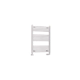 Totally Rads Ladder Rails Eastbrook Wendover Curved Vertical Heated Towel Rail in White