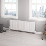 Aquarius Type 22 Compact Panel Radiator in Gloss White