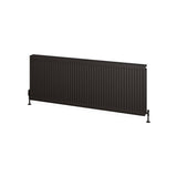 Aquarius Bathrooms Type 22 Aquarius Type 22 Compact Panel Radiator in Matt Black