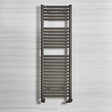 Tissino Ladder Rails Tissino Hugo2 Designer Towel Radiator in Arabica 1212 x 400 / Central Heating