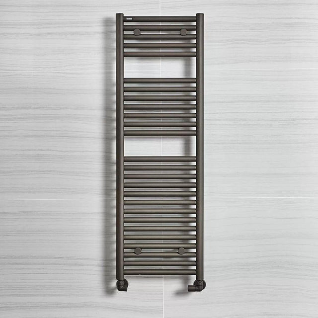Tissino Ladder Rails Tissino Hugo2 Designer Towel Radiator in Arabica 1212 x 400 / Central Heating