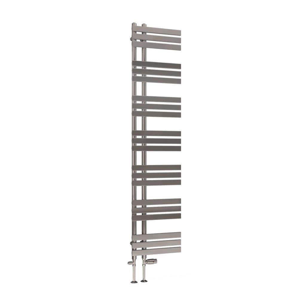 Eastbrook Designer Towel Radiator Eastbrook Leonardo Straight Vertical Heated Towel Rail in Chrome 1800 x 400mm / Central Heating