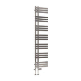 Eastbrook Designer Towel Radiator Eastbrook Leonardo Straight Vertical Heated Towel Rail in Chrome 1800 x 400mm / Central Heating
