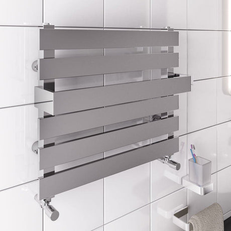 Eastbrook Designer Towel Radiator Eastbrook Ascona Straight Horizontal Towel Rail in Chrome