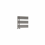 Eastbrook Designer Towel Radiator Eastbrook Leonardo Straight Vertical Heated Towel Rail in Chrome 600 x 600mm / Central Heating