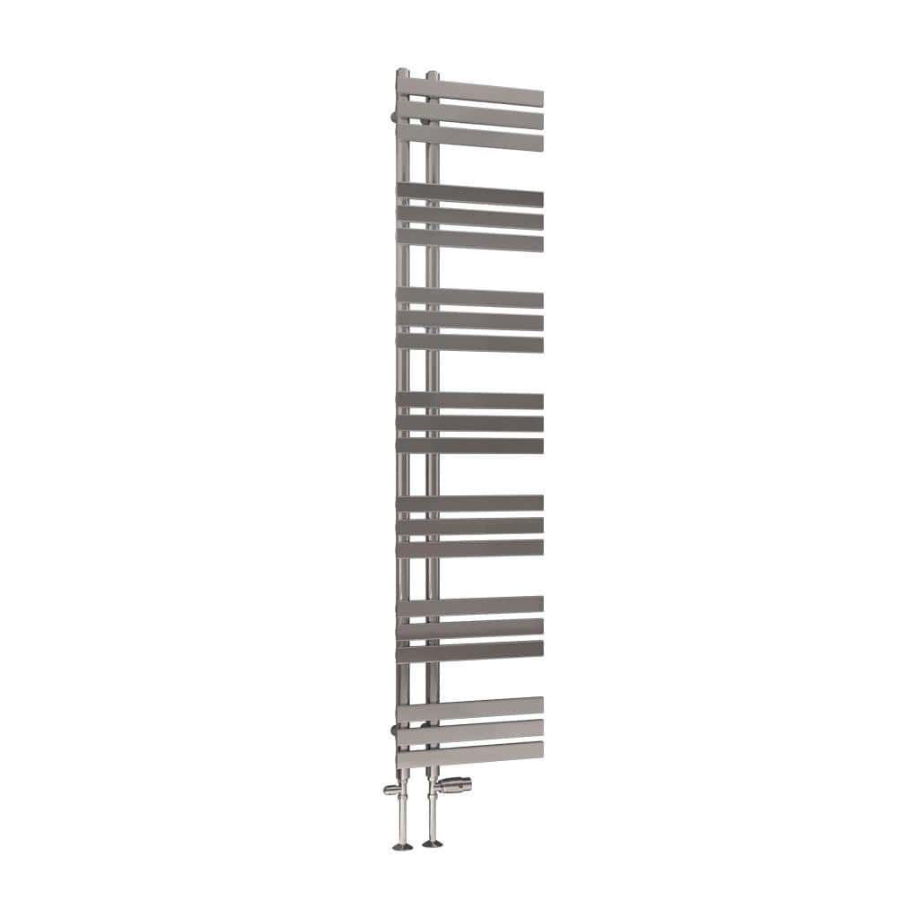 Eastbrook Designer Towel Radiator Eastbrook Leonardo Straight Vertical Heated Towel Rail in Chrome 1800 x 400mm / Electric Only