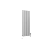 Eastbrook Panel Radiator Eastbrook Guardia Straight Vertical Aluminium Radiator in Matt Grey